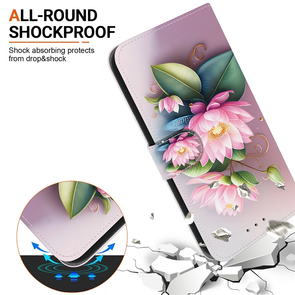  iPhone 17 Pro Fodral Med Tryck Blommor - Teknikhallen.se