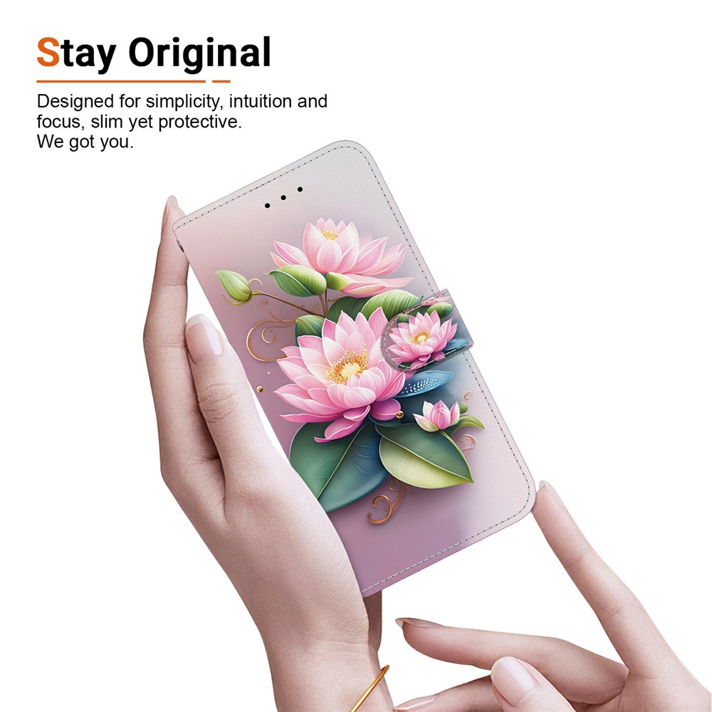  iPhone 17 Pro Fodral Med Tryck Blommor - Teknikhallen.se
