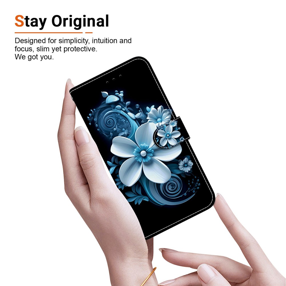  iPhone 17 Pro Fodral Med Tryck Blommor - Teknikhallen.se