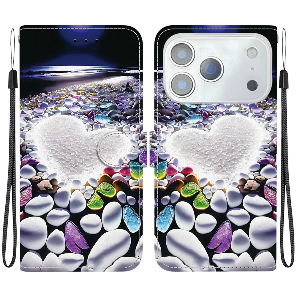  iPhone 17 Pro Fodral Med Tryck Hjärta - Teknikhallen.se
