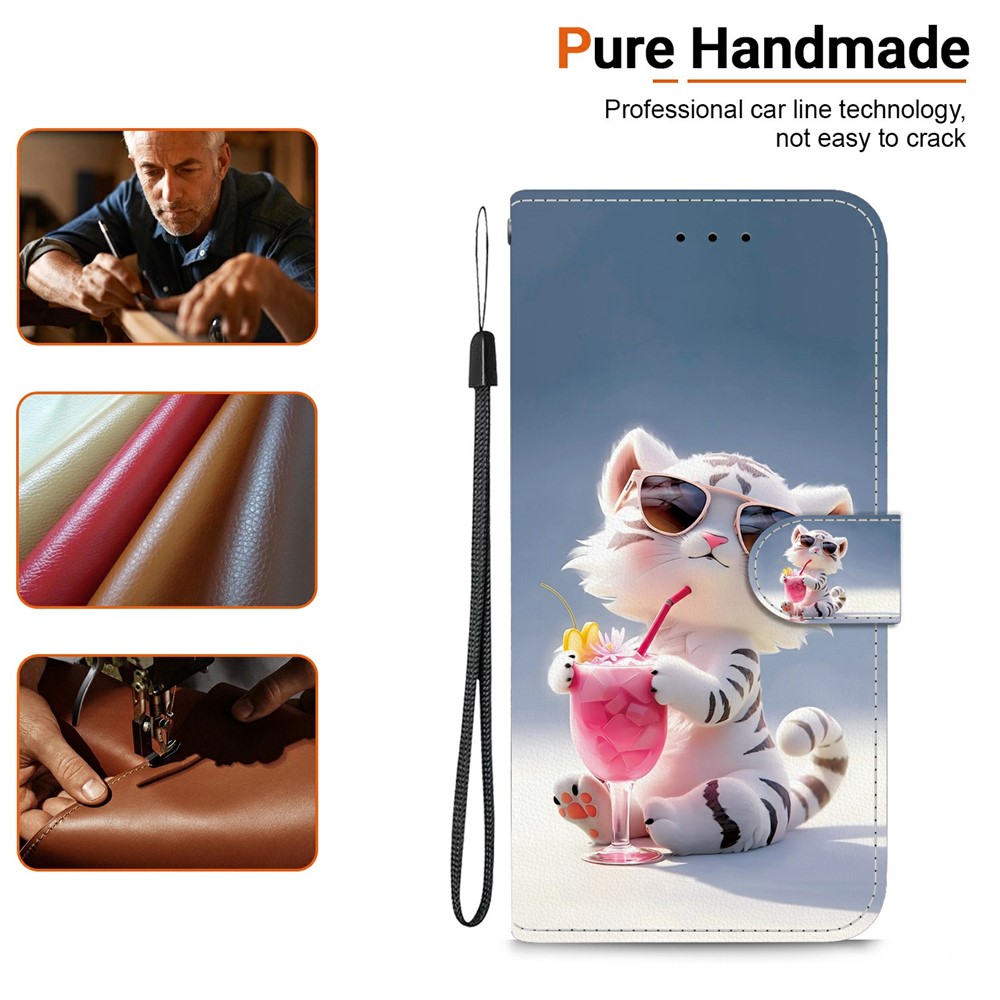  iPhone 17 Pro Fodral Med Tryck Tiger - Teknikhallen.se