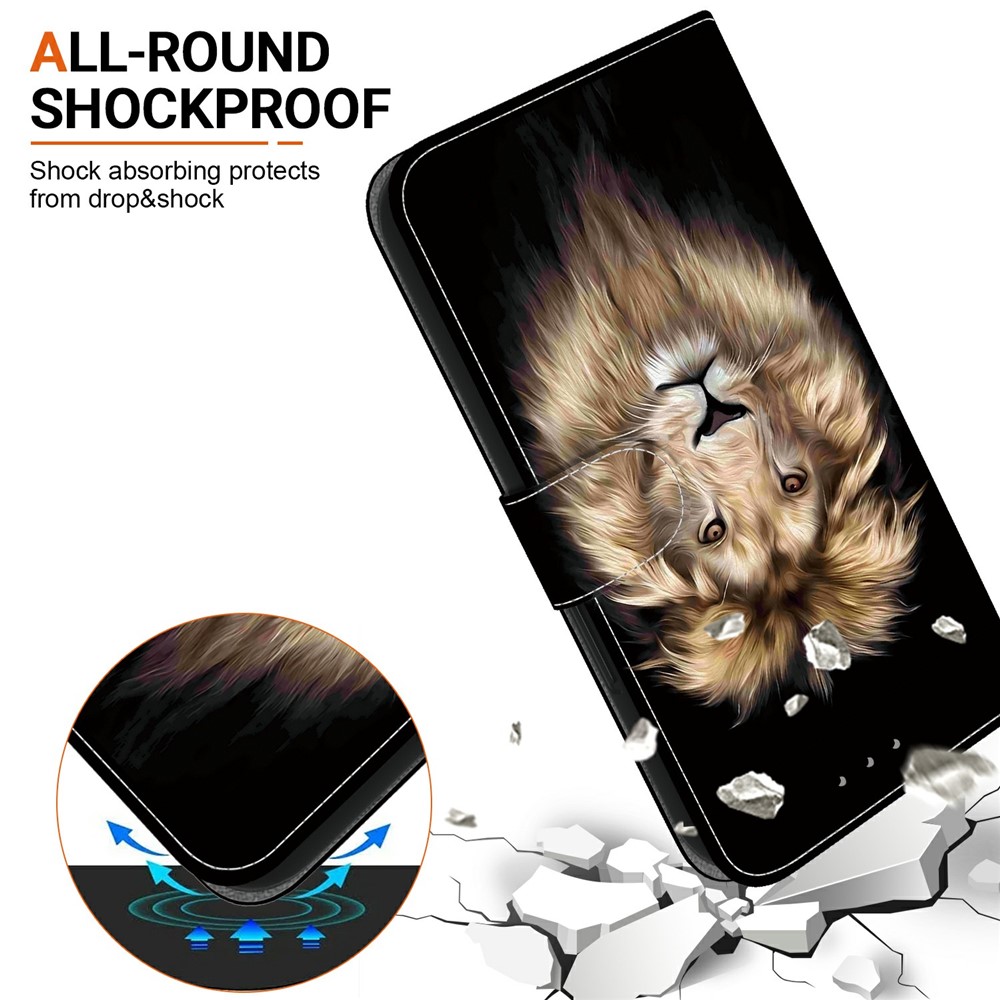  iPhone 17 Pro Fodral Med Tryck Lejon - Teknikhallen.se