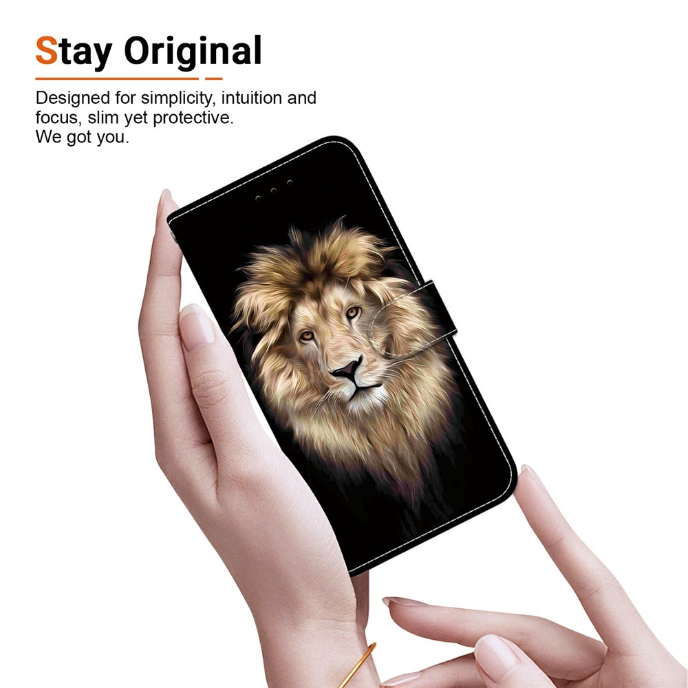 iPhone 17 Pro Fodral Med Tryck Lejon - Teknikhallen.se