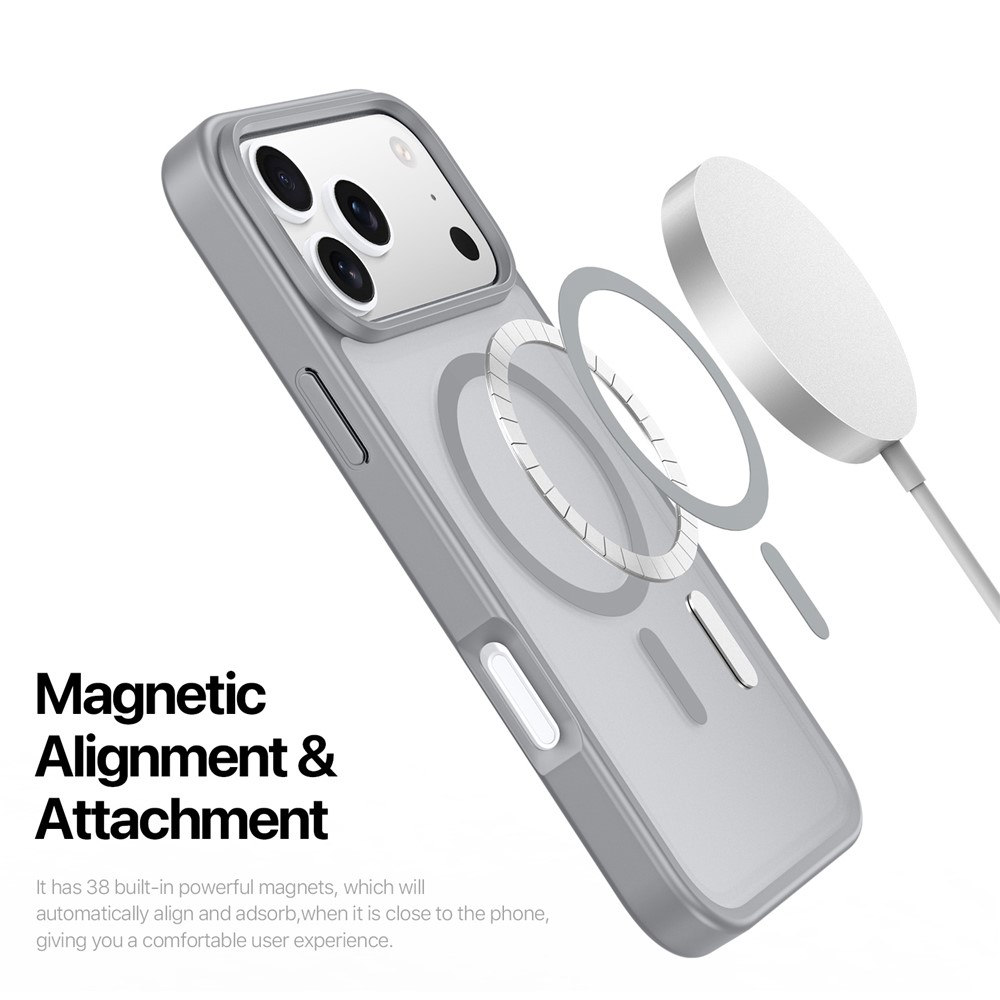 DUX DUCIS DUX DUCIS iPhone 17 Pro Skal MagSafe Yind Series Grå - Teknikhallen.se