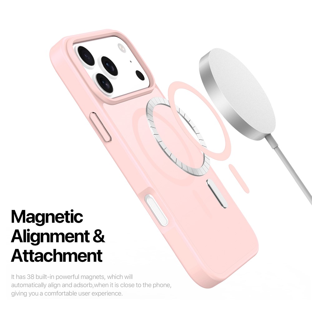 DUX DUCIS DUX DUCIS iPhone 17 Pro Skal MagSafe Yind Series Rosa - Teknikhallen.se