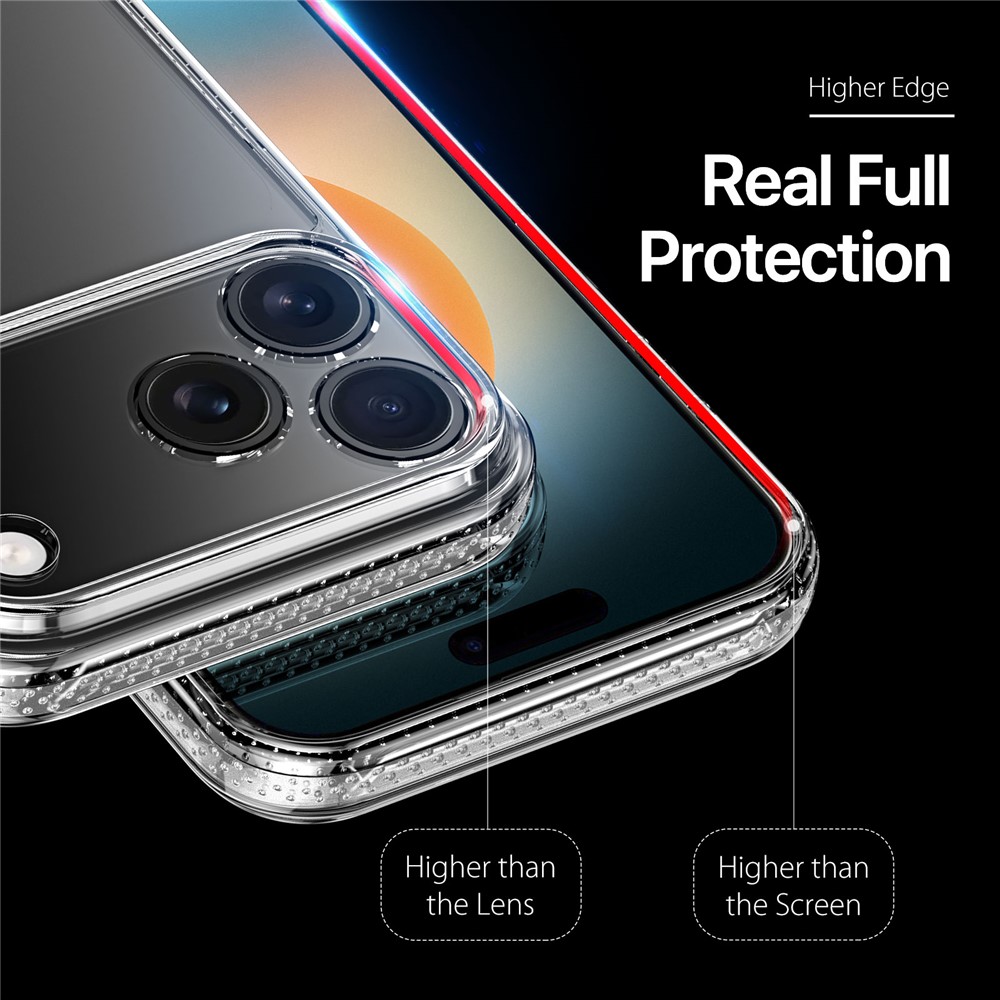 DUX DUCIS DUX DUCIS iPhone 17 Pro Skal Hybrid Clin Series Transparent - Teknikhallen.se