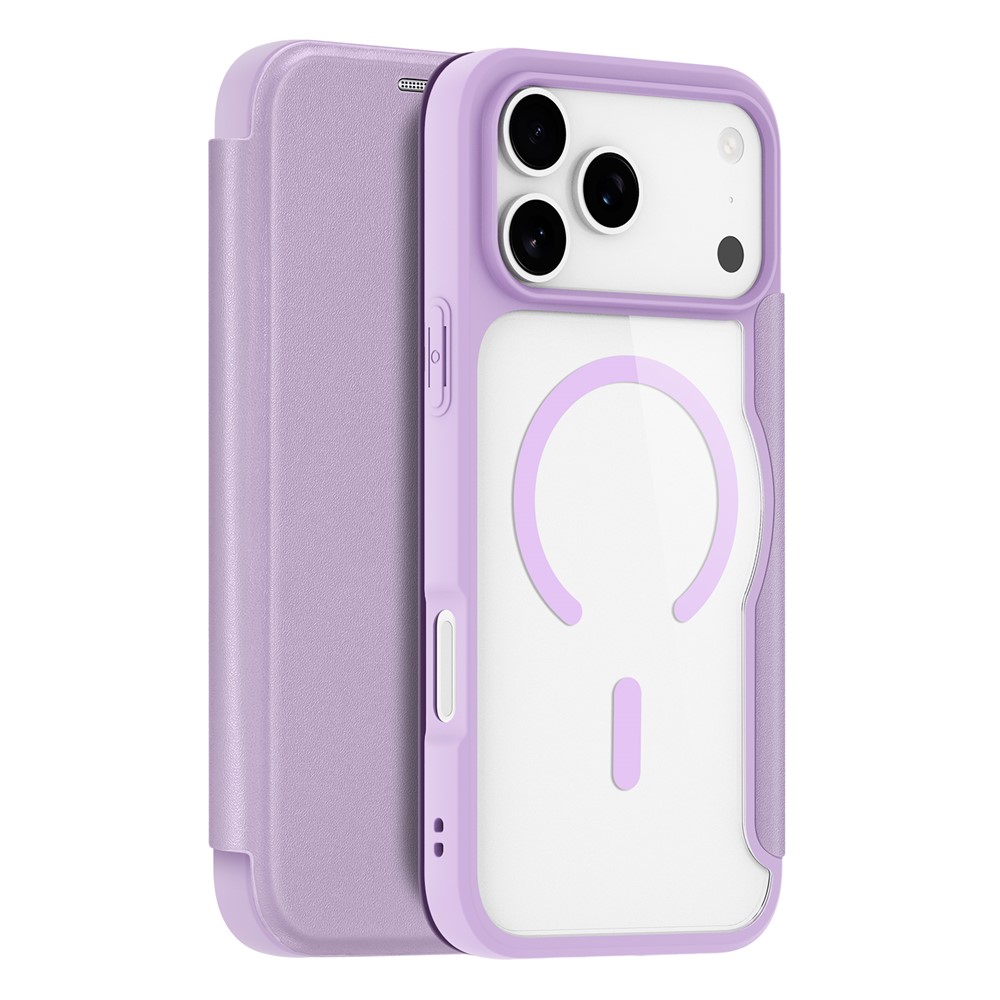 DUX DUCIS DUX DUCIS iPhone 17 Pro Fodral MagSafe Skin X Pro Lila / Rosa - Teknikhallen.se
