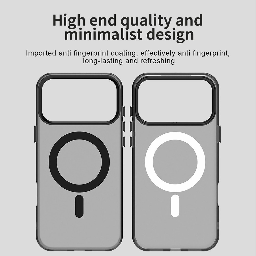  iPhone 17 Pro Skal MagSafe Hybrid Svart - Teknikhallen.se