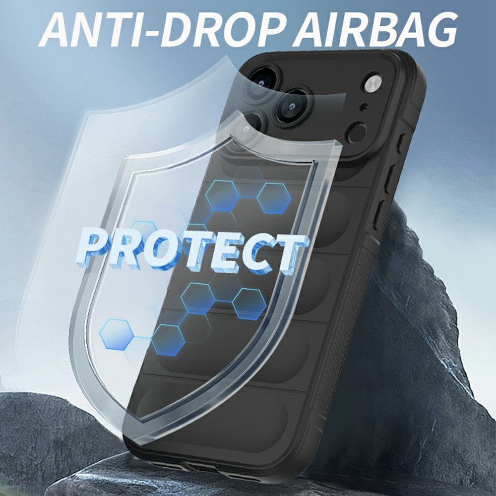  iPhone 17 Pro Skal Magic Shield Svart - Teknikhallen.se