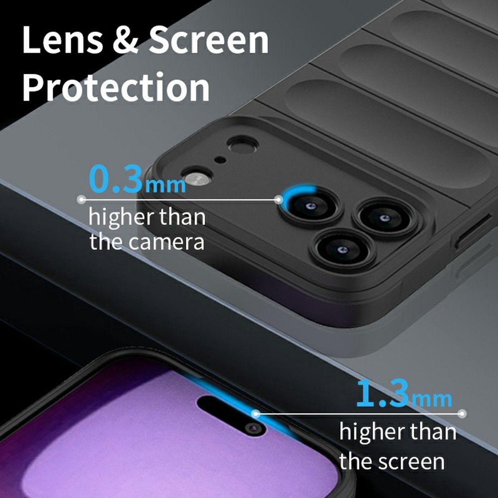  iPhone 17 Pro Skal Magic Shield Svart - Teknikhallen.se