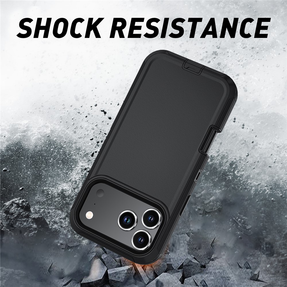  iPhone 17 Pro Skal Extreme Shockproof Hybrid Svart - Teknikhallen.se
