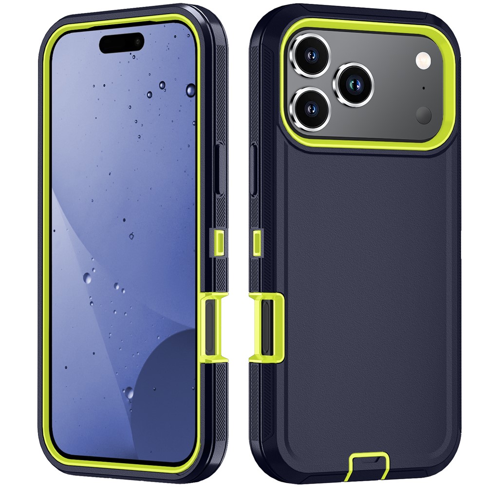  iPhone 17 Pro Skal Extreme Shockproof Hybrid Blå - Teknikhallen.se