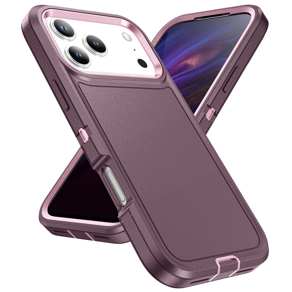  iPhone 17 Pro Skal Extreme Shockproof Hybrid Lila - Teknikhallen.se