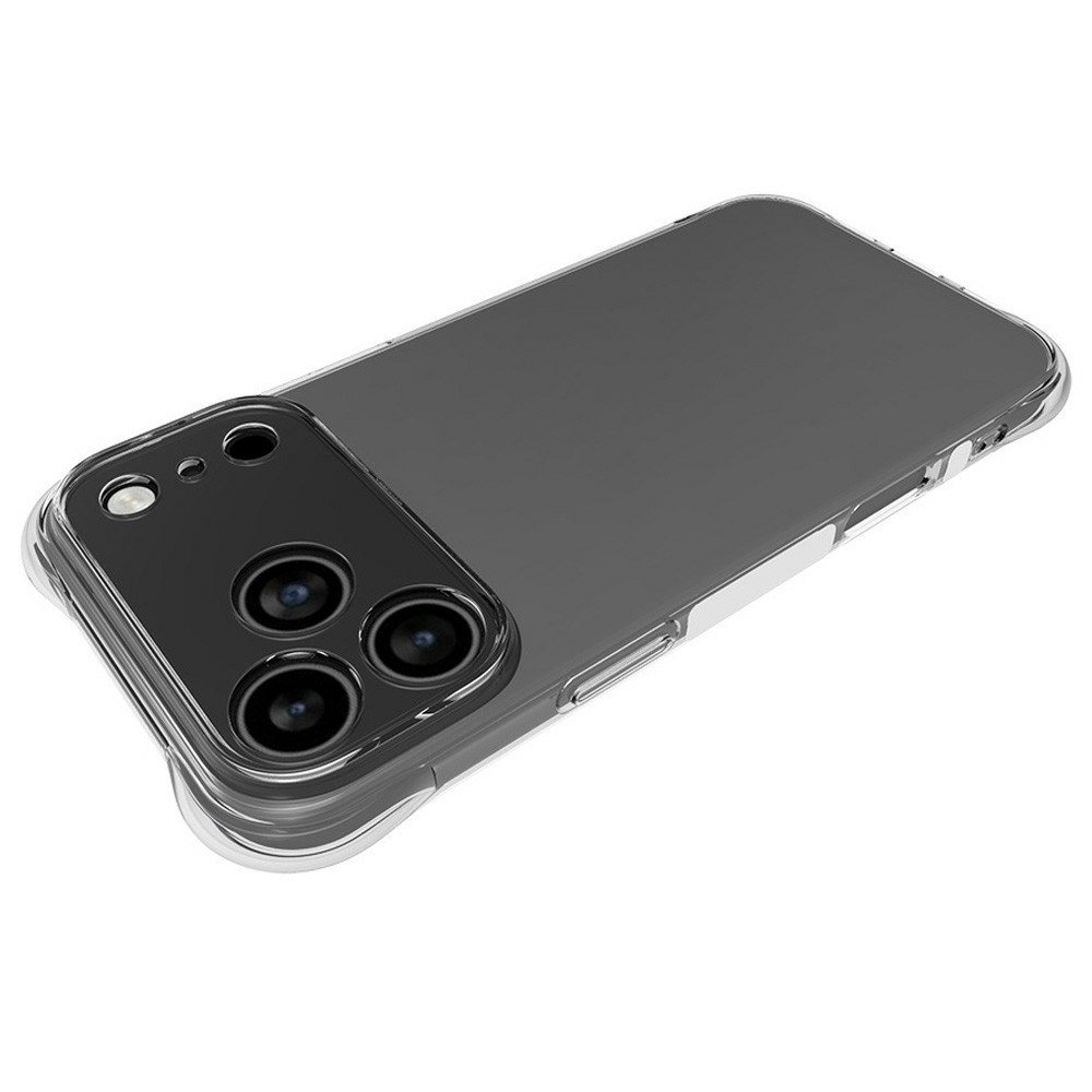  iPhone 17 Pro Max Skal Shockproof TPU Transparent - Teknikhallen.se