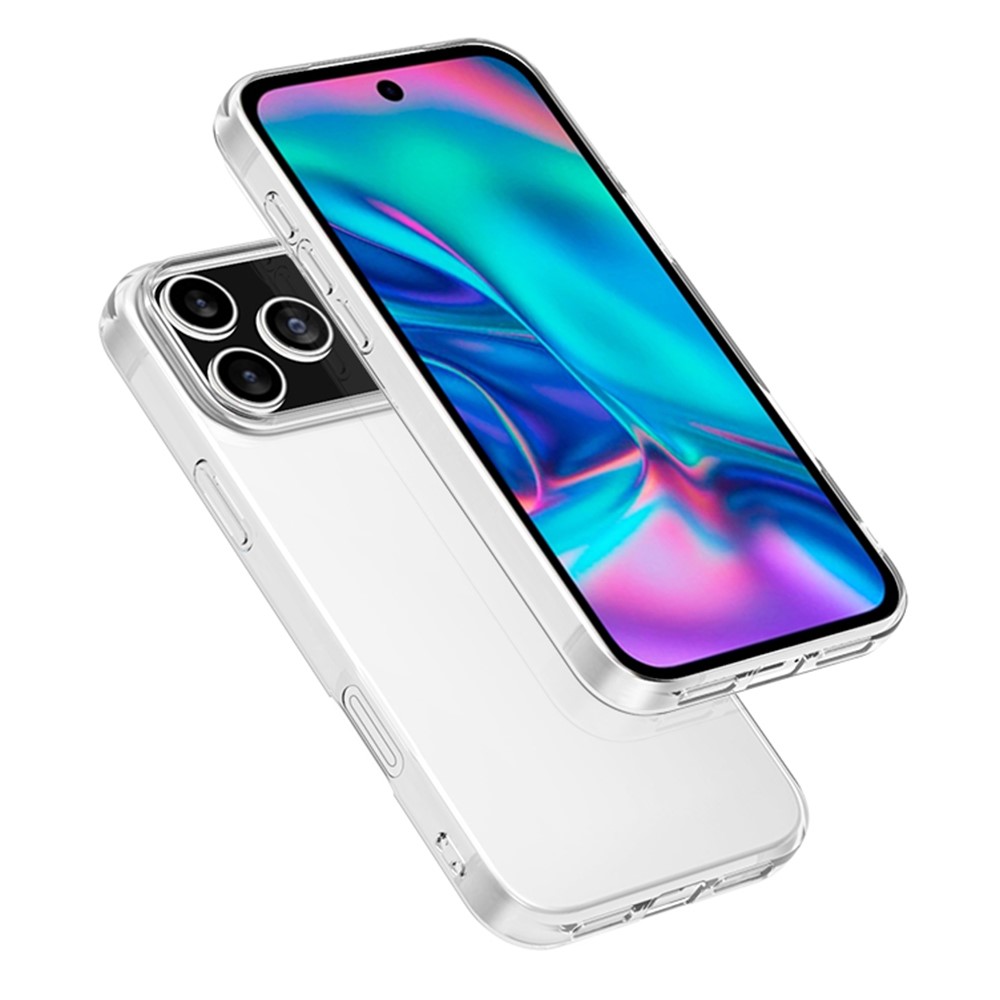 iPhone 17 Pro Max Skal Slim TPU Transparent - Teknikhallen.se