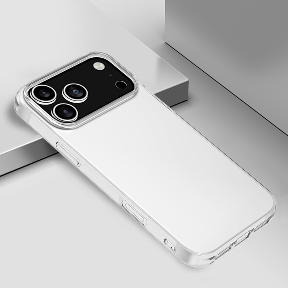  iPhone 17 Pro Max Skal Slim TPU Transparent - Teknikhallen.se