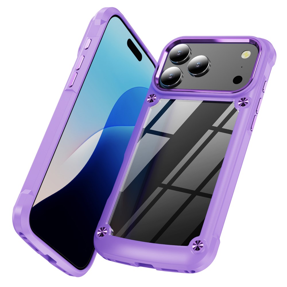  iPhone 17 Pro Max Skal Xtreme Shockproof Hybrid Lila - Teknikhallen.se