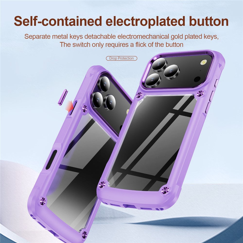 iPhone 17 Pro Max Skal Xtreme Shockproof Hybrid Lila - Teknikhallen.se