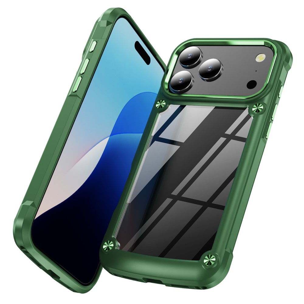  iPhone 17 Pro Max Skal Xtreme Shockproof Hybrid Grön - Teknikhallen.se
