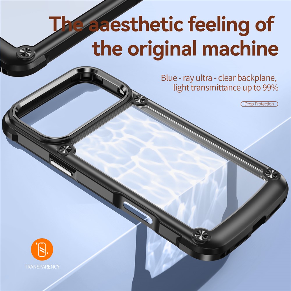  iPhone 17 Pro Max Skal Xtreme Shockproof Hybrid Svart - Teknikhallen.se