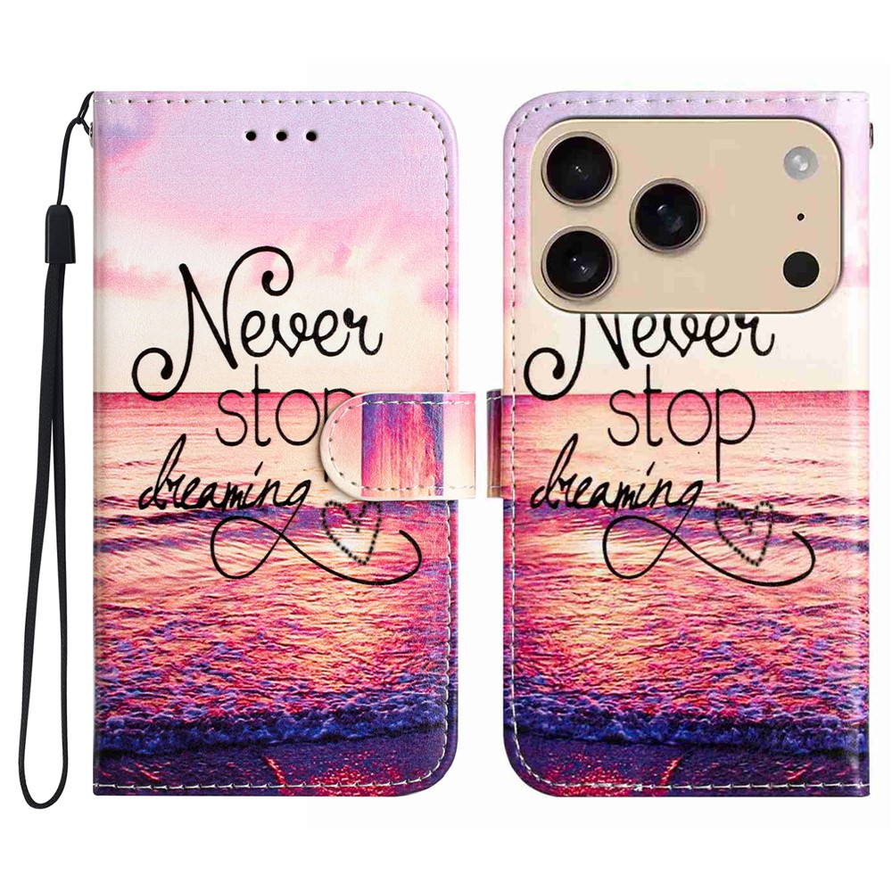  iPhone 17 Pro Max Fodral Med Tryck Never Stop Dreaming - Teknikhallen.se