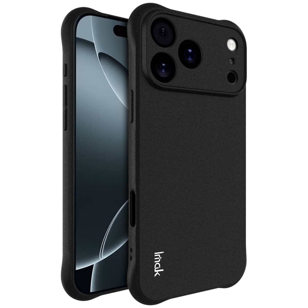 IMAK IMAK iPhone 17 Pro Max Skal TPU Shockproof Airbag Svart - Teknikhallen.se