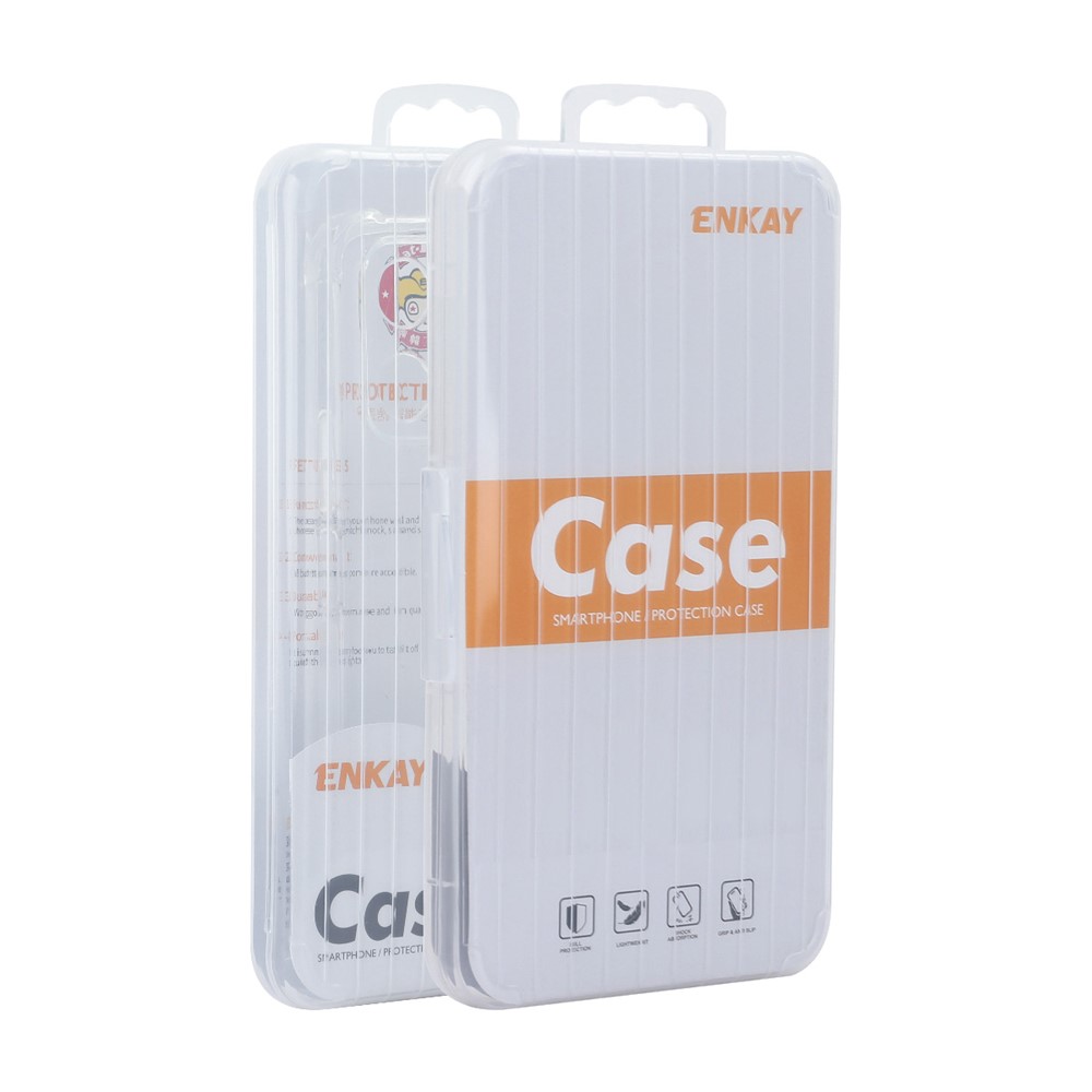 ENKAY ENKAY iPhone 17 Pro Max Skal Shockproof TPU Transparent - Teknikhallen.se