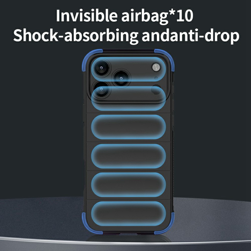  iPhone 17 Pro Max Skal Magic Shield Vit - Teknikhallen.se