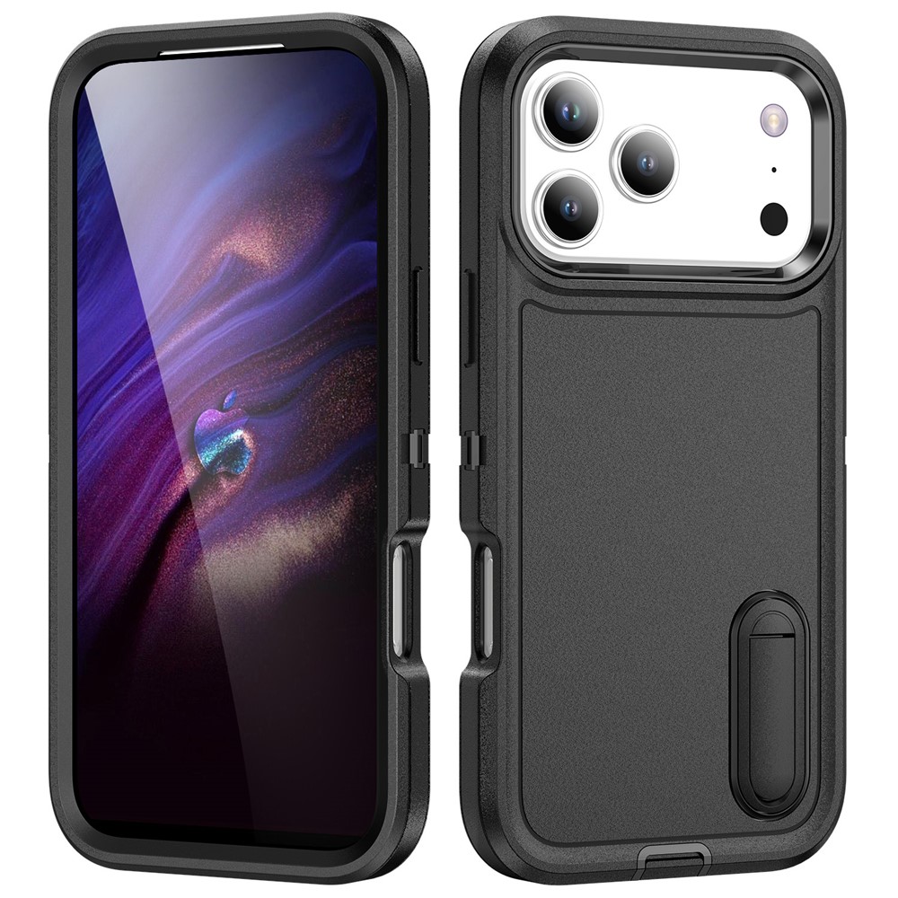  iPhone 17 Pro Max Skal Extreme Shockproof Hybrid Svart - Teknikhallen.se