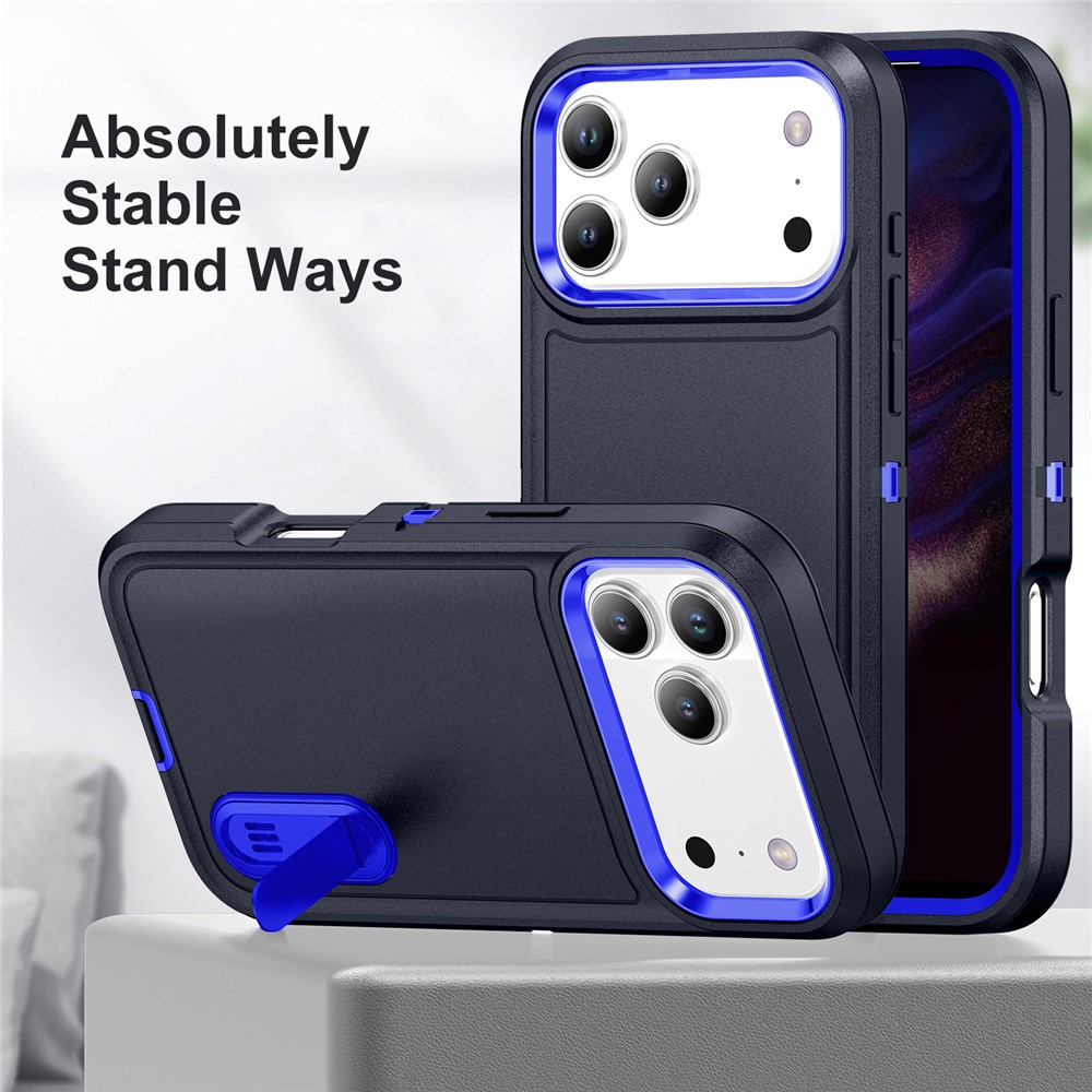  iPhone 17 Pro Max Skal Extreme Shockproof Hybrid Blå - Teknikhallen.se