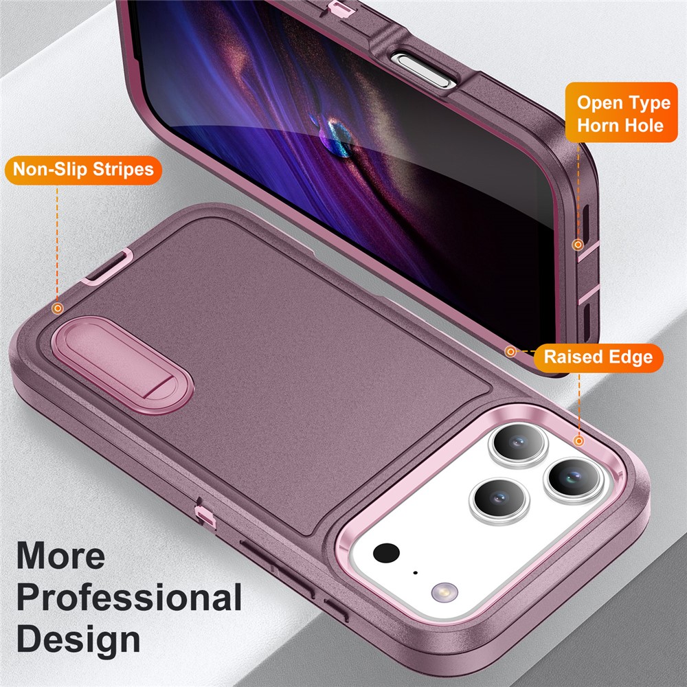  iPhone 17 Pro Max Skal Extreme Shockproof Hybrid Lila - Teknikhallen.se