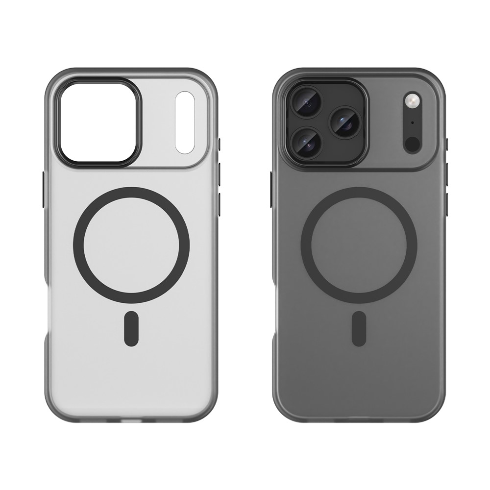  iPhone 17 Pro Max Skal MagSafe Hybrid Matt Svart - Teknikhallen.se