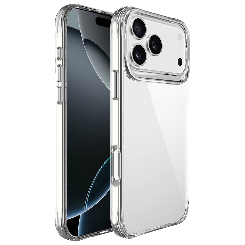  iPhone 17 Pro Max Skal Hybrid Transparent - Teknikhallen.se