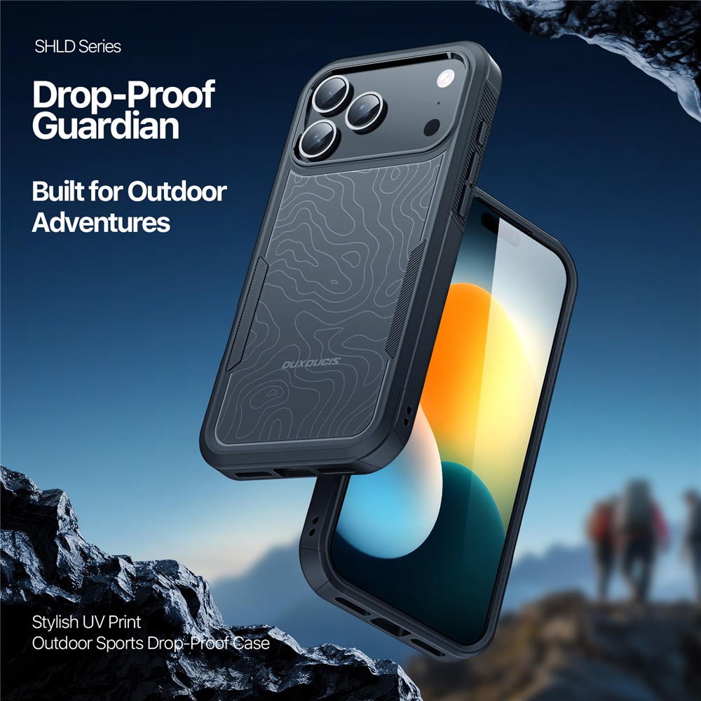 DUX DUCIS DUX DUCIS iPhone 17 Pro Max Skal SHLD Series Contour Svart - Teknikhallen.se