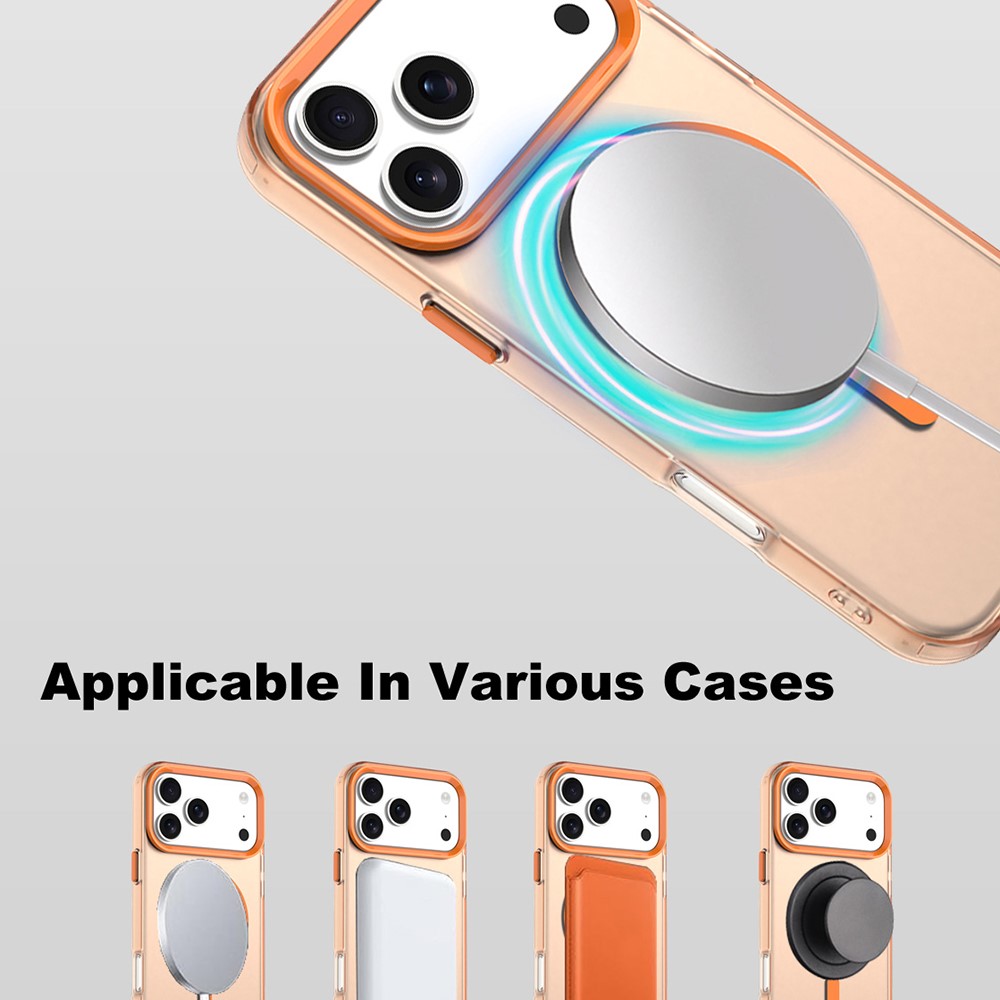 IMAK IMAK iPhone 17 Pro Max Skal MagSafe Anti Drop Orange - Teknikhallen.se