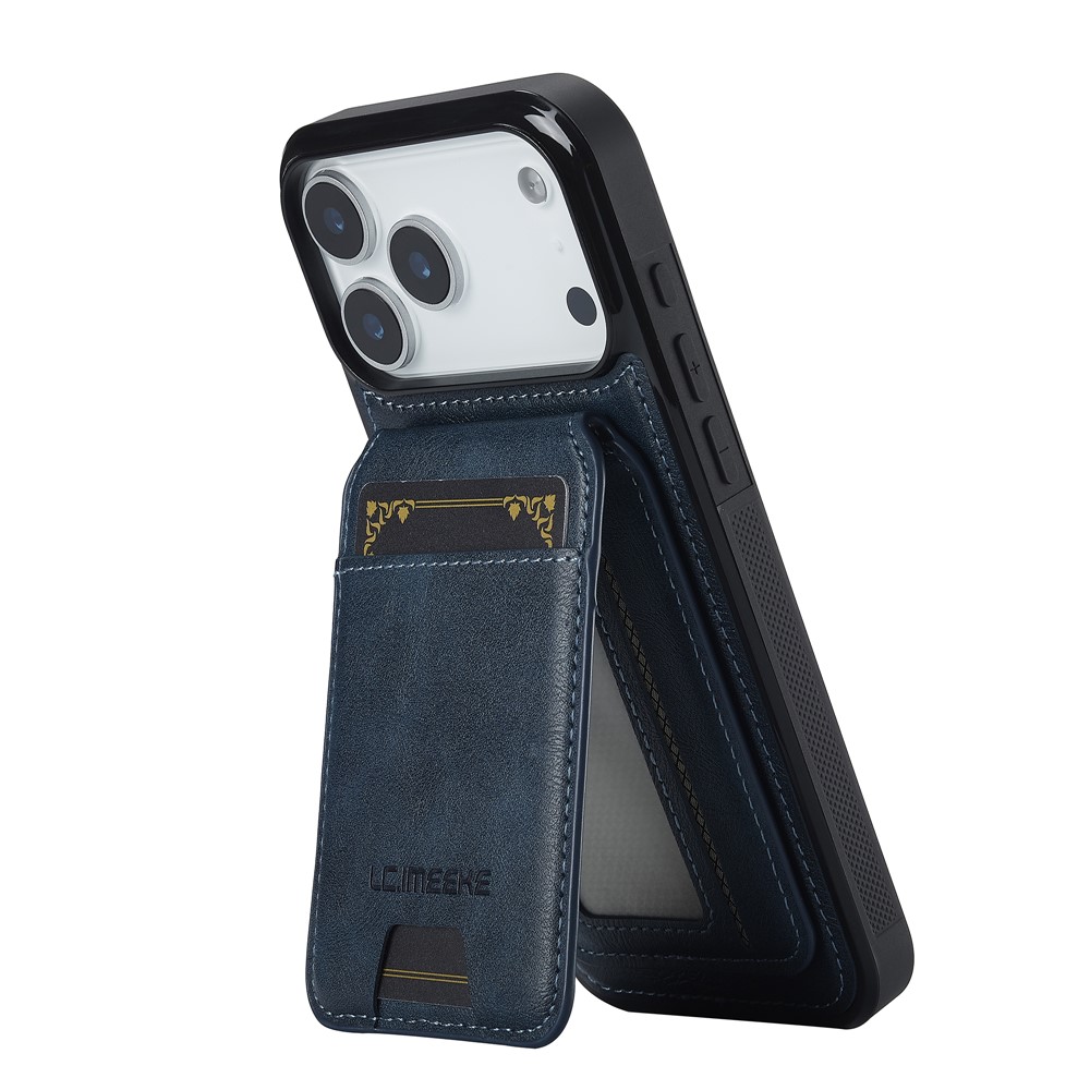 LC.IMEEKE LC.IMEEKE iPhone 17 Pro Max Skal Med Avtagbar Korthållare Läder - Teknikhallen.se