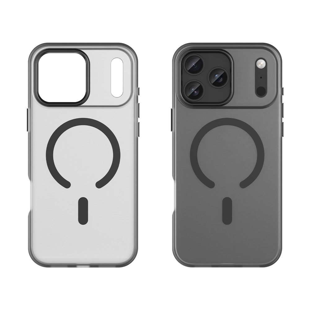  iPhone 17 Pro Max Skal MagSafe Hybrid Svart - Teknikhallen.se