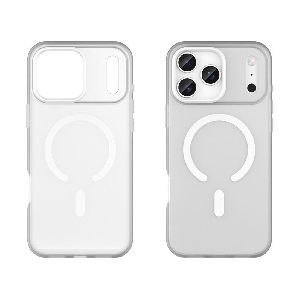  iPhone 17 Pro Max Skal MagSafe Hybrid Vit - Teknikhallen.se