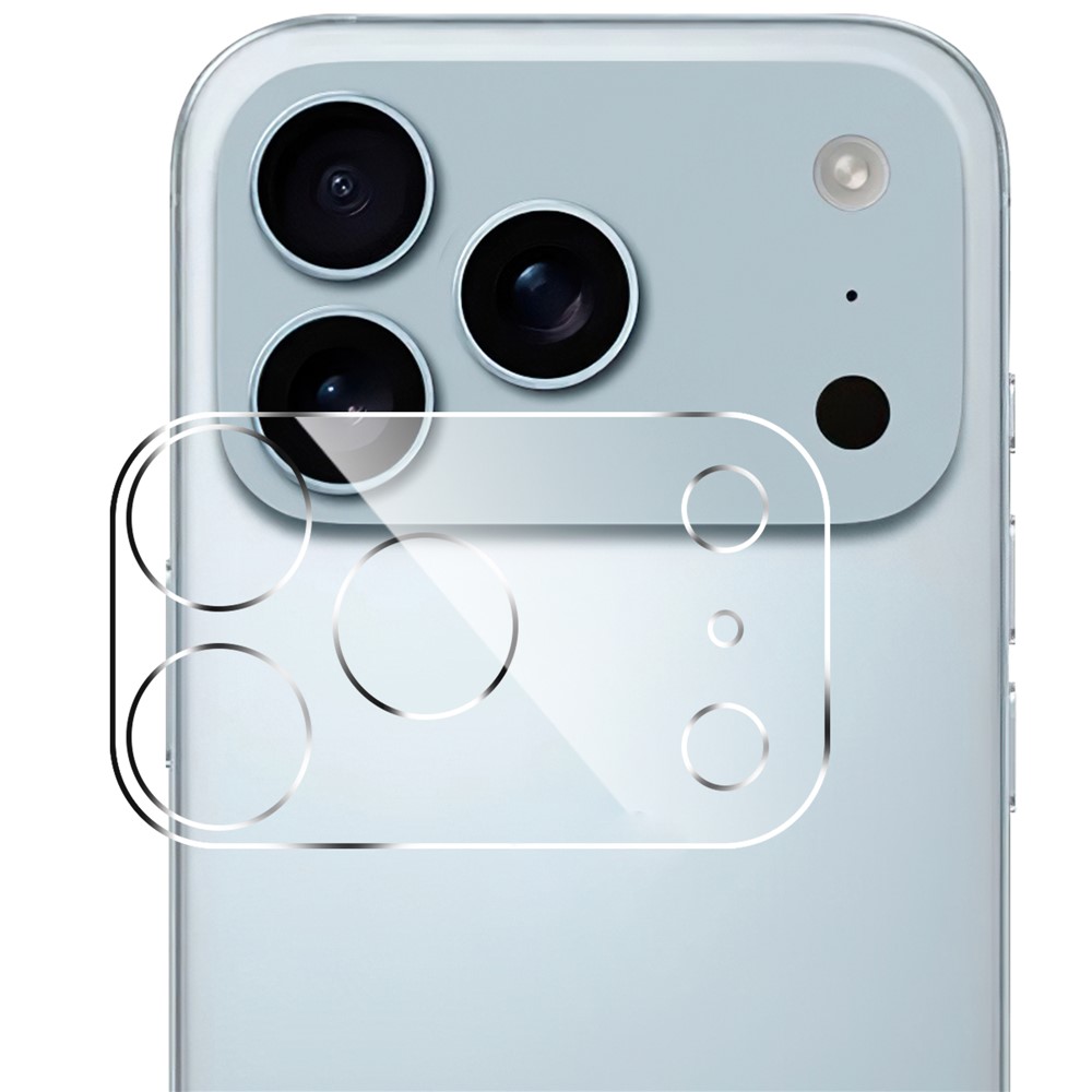  iPhone 17 Pro Max Linsskydd Härdat Glas Transparent - Teknikhallen.se
