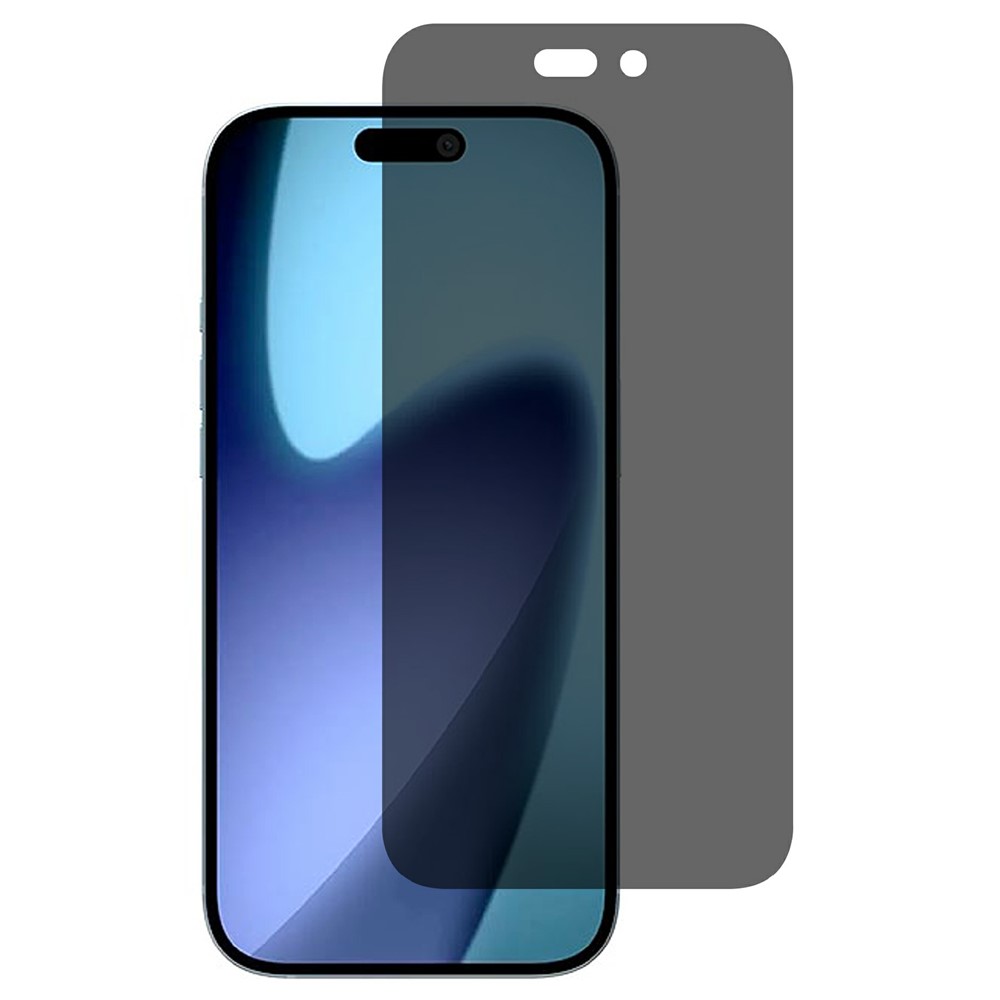  iPhone 17 Pro Max Skärmskydd Heltäckande Härdat Glas Privacy - Teknikhallen.se