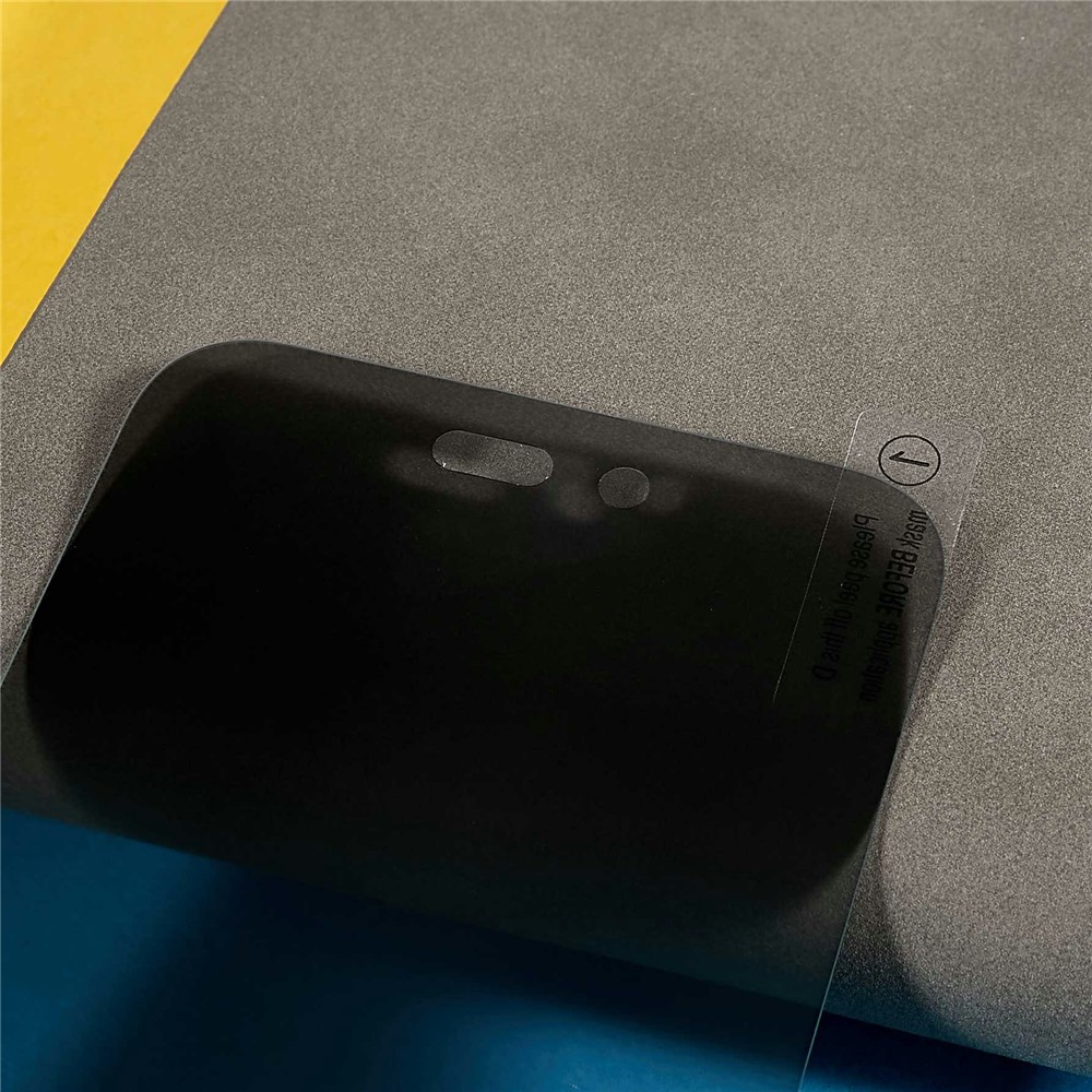  iPhone 17 Pro Max Skärmskydd Heltäckande Härdat Glas Privacy - Teknikhallen.se