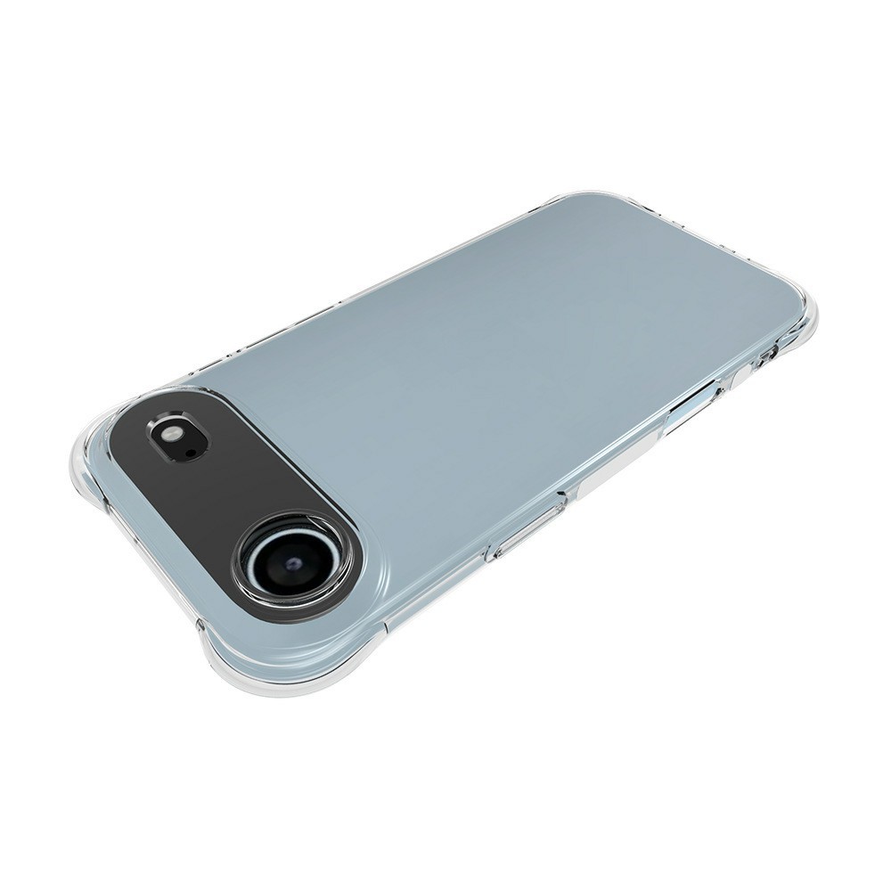  iPhone 17 Air Skal Shockproof TPU Transparent - Teknikhallen.se