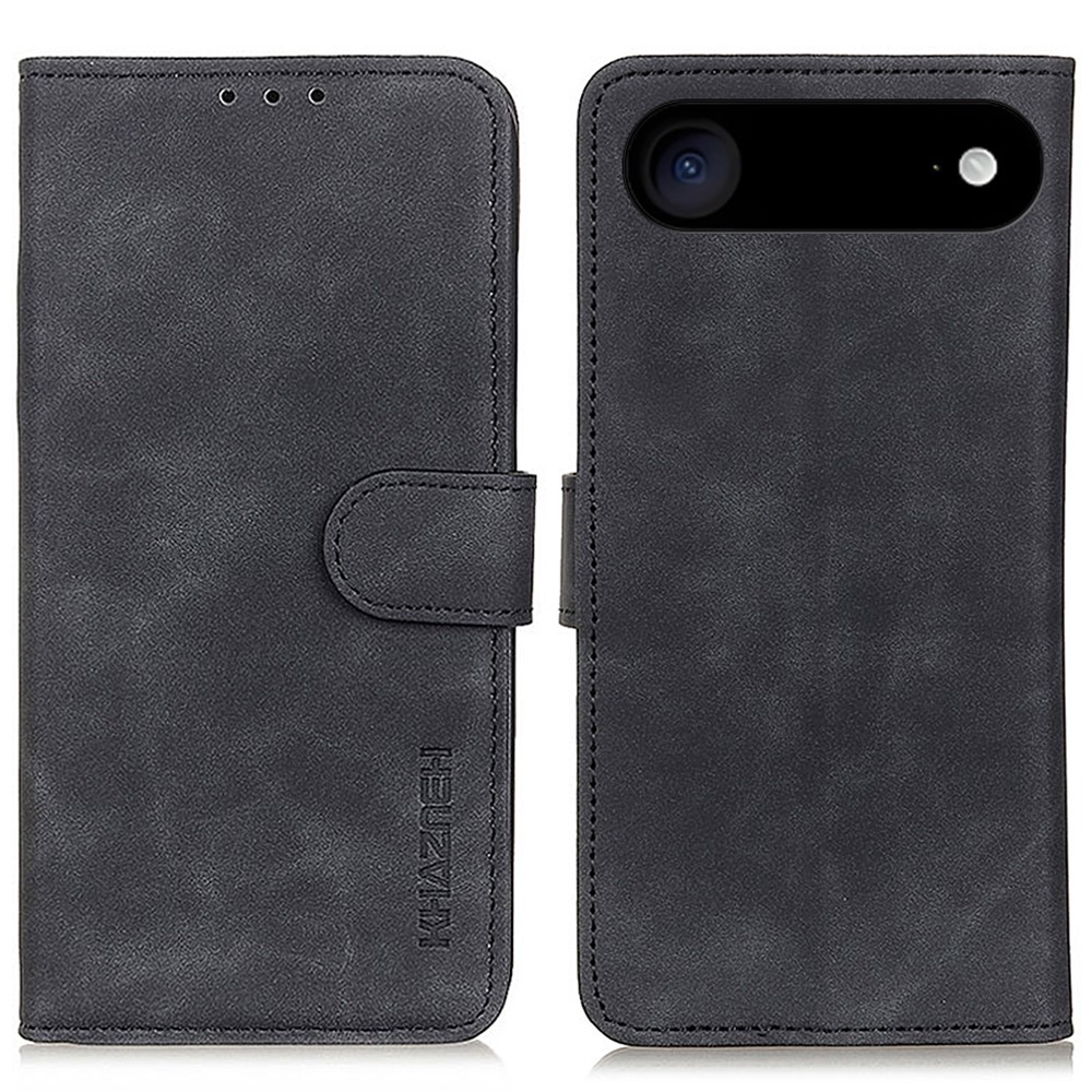KHAZNEH KHAZNEH iPhone 17 Air Fodral Läder Svart - Teknikhallen.se