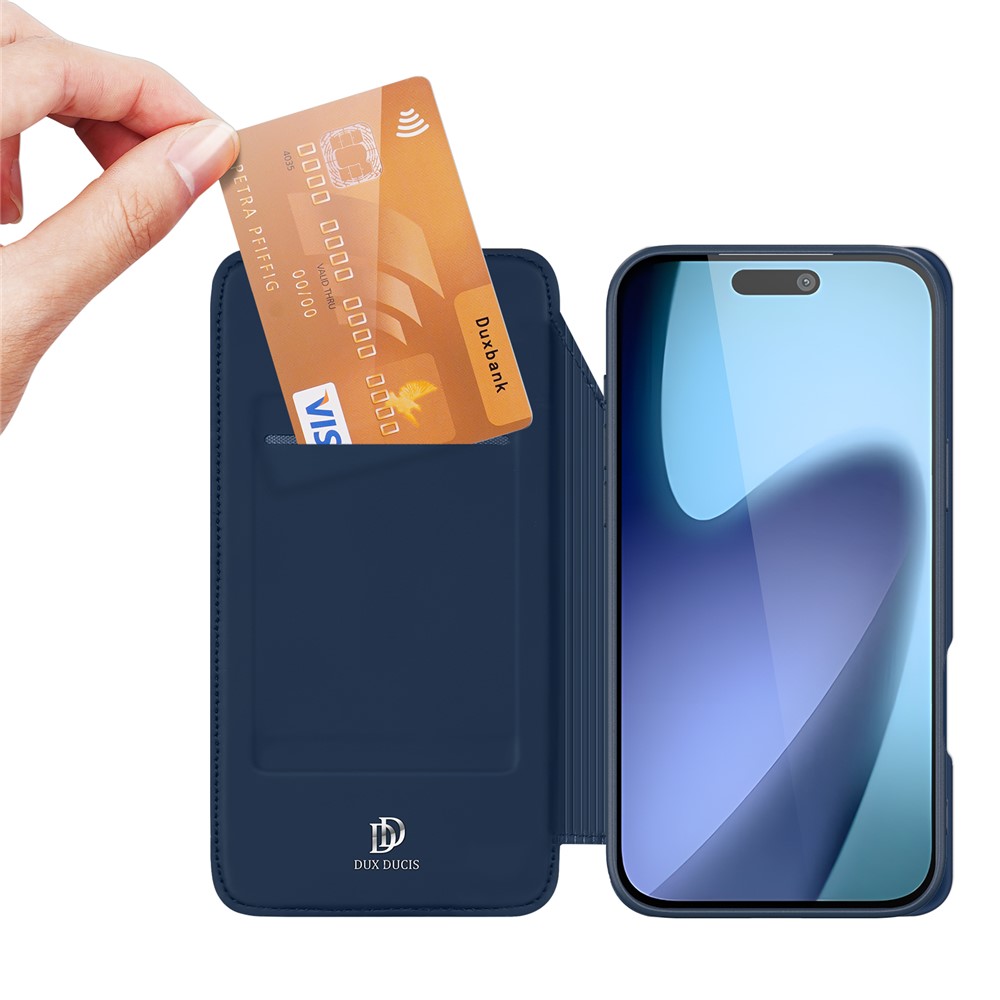 DUX DUCIS DUX DUCIS iPhone 17 Air Fodral Skin Pro Blå - Teknikhallen.se