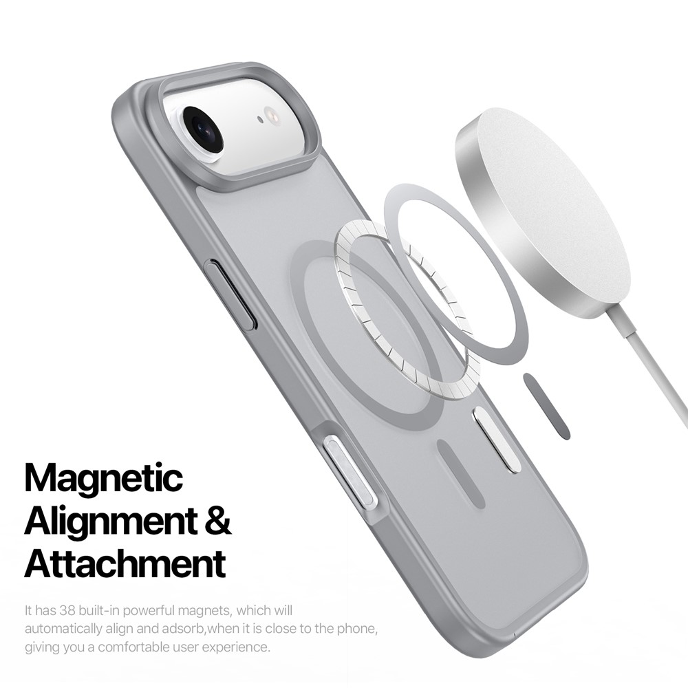 DUX DUCIS DUX DUCIS iPhone 17 Air Skal MagSafe Yind Series Grå - Teknikhallen.se