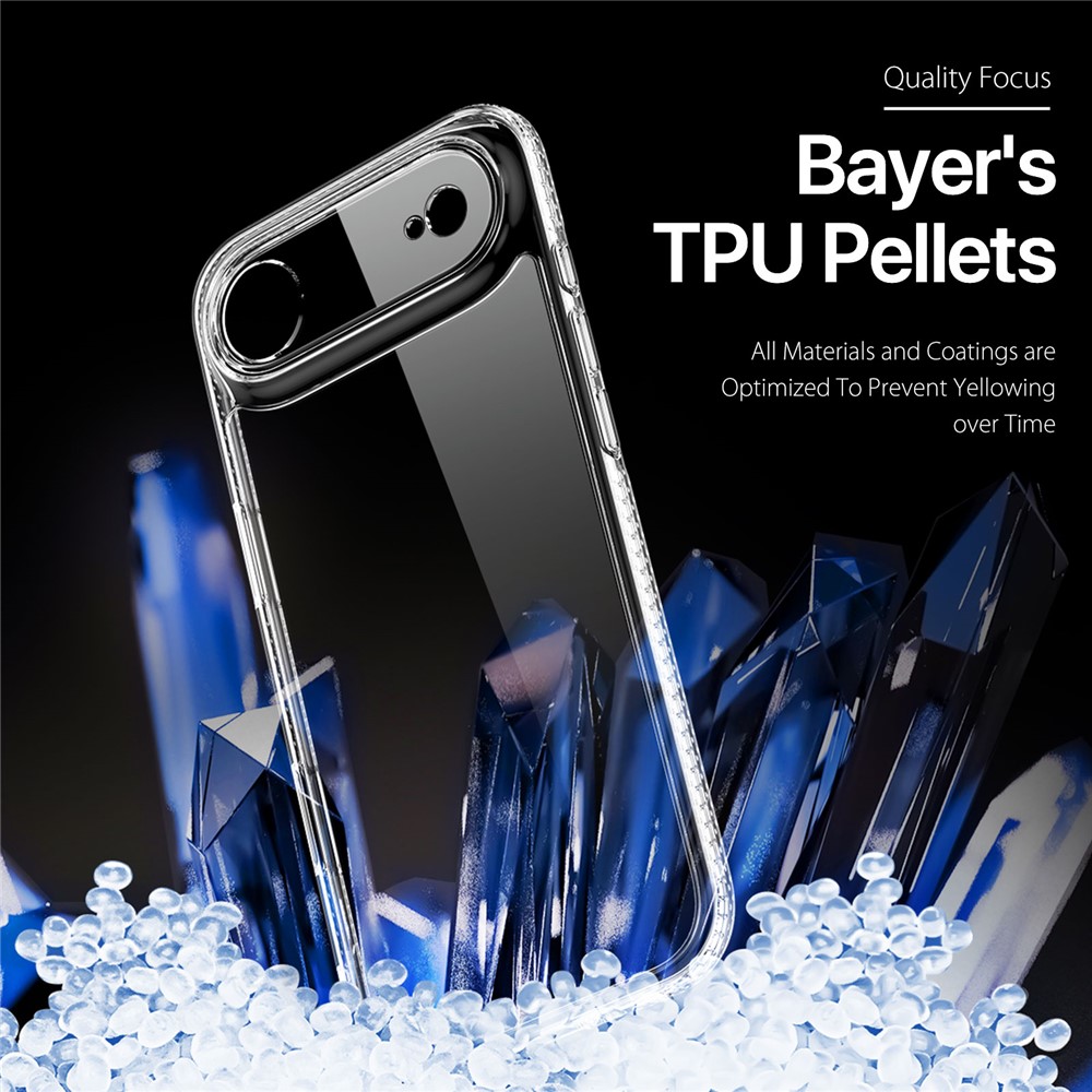 DUX DUCIS DUX DUCIS iPhone 17 Air Skal Clin Series Transparent - Teknikhallen.se