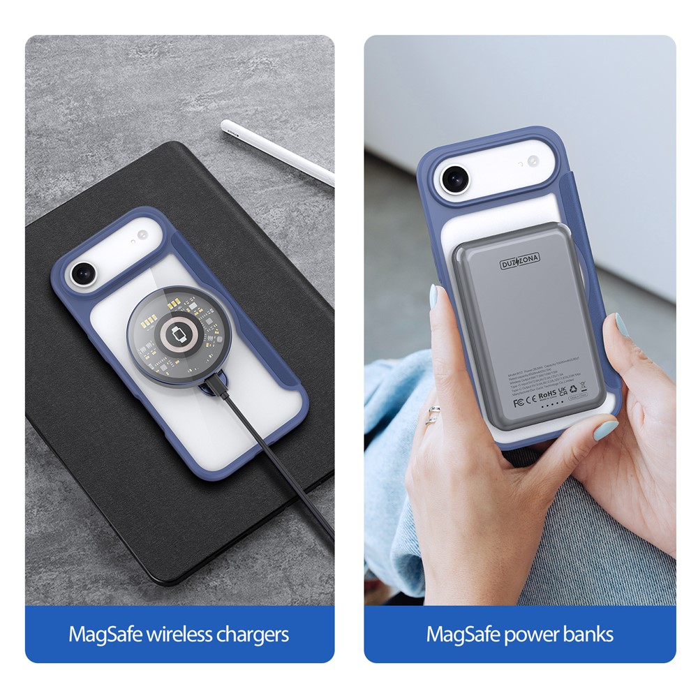 DUX DUCIS DUX DUCIS iPhone 17 Air Fodral MagSafe Kickstand Skin X Pro - Teknikhallen.se