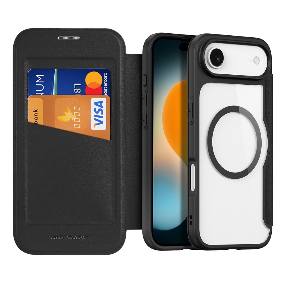 DUX DUCIS DUX DUCIS iPhone 17 Air Fodral MagSafe Skin X Pro Svart - Teknikhallen.se