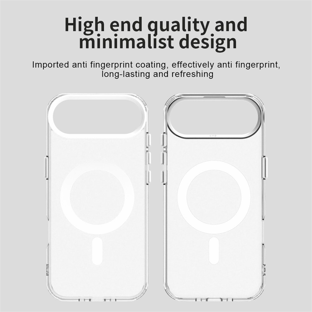  iPhone 17 Air Skal Magsafe Hybrid Vit - Teknikhallen.se