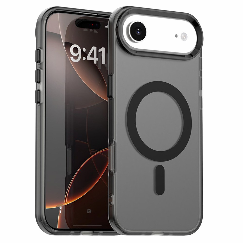  iPhone 17 Air Skal Magsafe Hybrid Svart - Teknikhallen.se